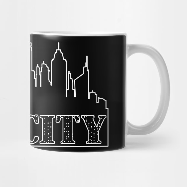 Big City Skyline - City Silhouette by Hariolf´s Mega Store